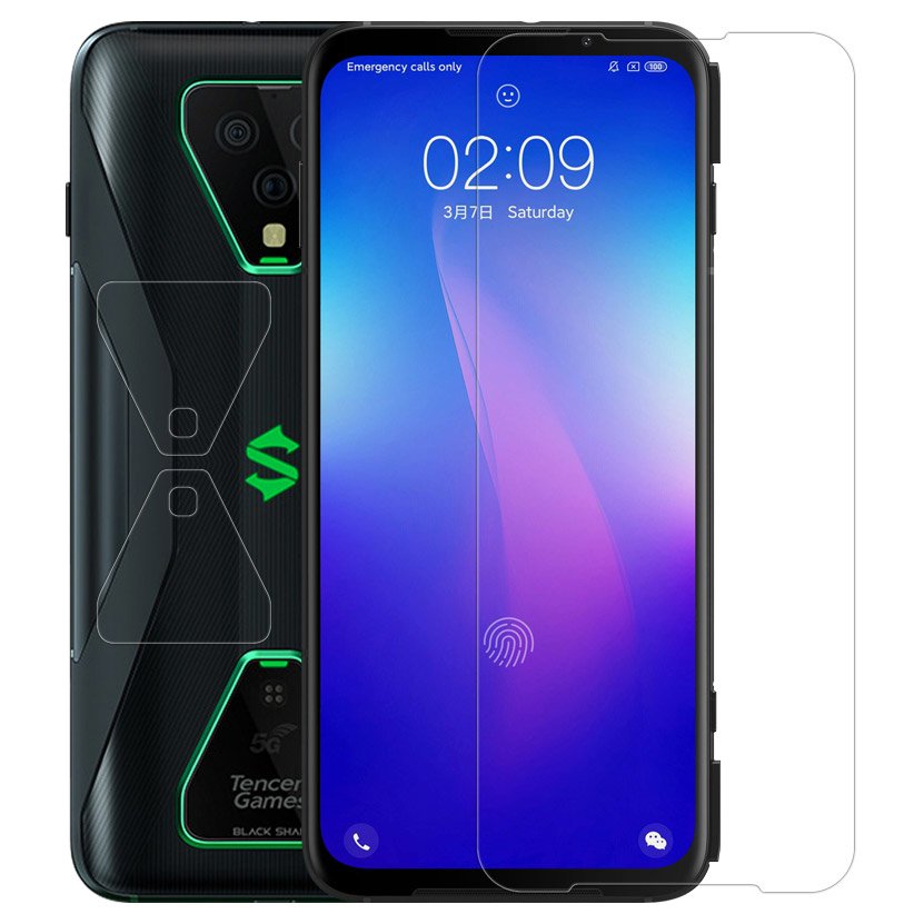 Nillkin Amazing H+ Pro AGC Ultra Thin ochranné sklo 0.2 MM 9H 2.5D pre Xiaomi čierna Shark 3 Pro
